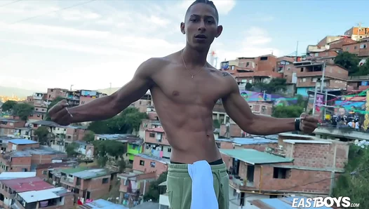 Marcus Brown Takes a Steamy Blowjob from Cute Latino Twink in Medelln POV – 18+