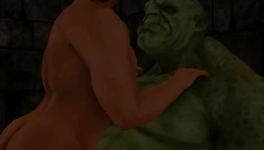 Massive Orc Cock Takes Control in Hot 3D Anal Beast Sex – XXXHentaiGayPorn
