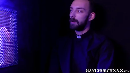Sacred Sins: Naughty Priest Eager Twinks Steamy Church Tryst – 18+