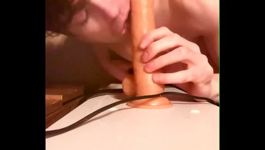 Nikos Hot Solo Session: Deep Thrusts with a Huge Dildo – GayPornHub 18+