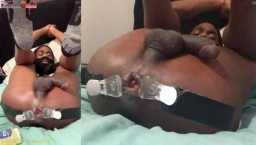 DJ ButtPussys Wild Journey into Pleasure with Sleek Black Twinks – 18+