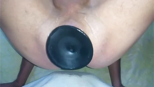 Ass Pops Massive Plug After Intense Solo Stretch Session – NaughtyFlex 18+