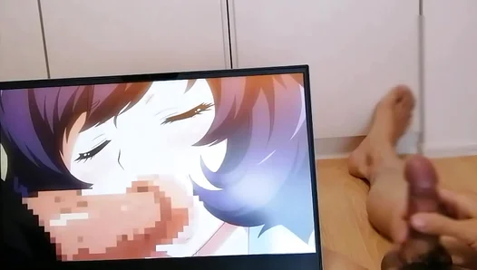 Otaku Jerks Off Watching Thick Ebony Beauty Ride Hard — Horny Anime Fantasy