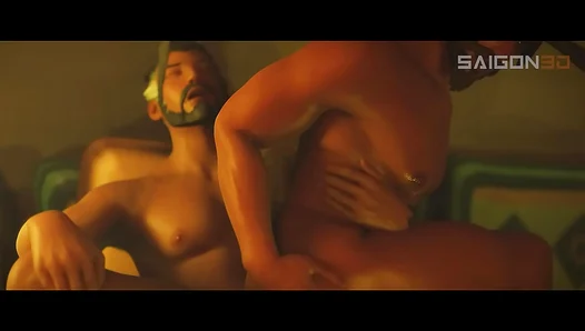 Steamy 3D Yaoi Thrills: Cassidys Forbidden Heat in Overwatch 2 – 18+