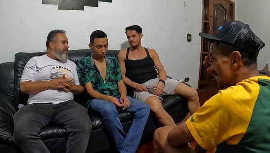 Pedro Ferrazs Hot First Gay Experience – Nervous but Ready for Action – Live Scene
