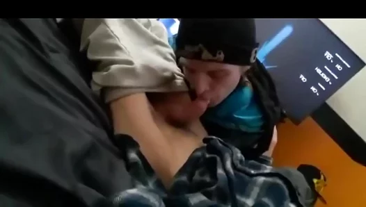 Best Buddy Takes My Load Like a Pro — Deep Throat Full Swallow – HomegrownGayPleasure