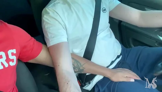 Hard for Him: Bi Ammy Lovens Deep Blowjob Action After Steamy Massage – 18+