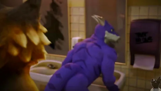 Steamy Furry Duo: Filthy Ass Play Blowjob Session – NaughtyFun 18+