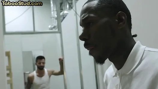 Forbidden Heat: Hot Hunk Trio Goes Bareback Rim Deep – Intense Interracial Action