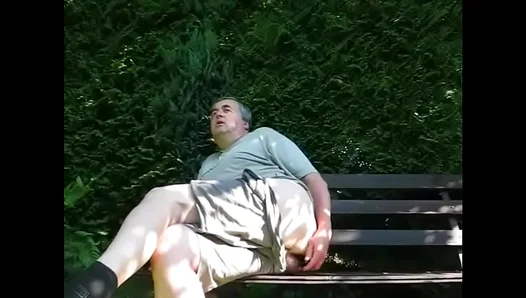 Grandad Blasts Load in Public — Wild Bareback Gay Fun – XXXTapes 18+