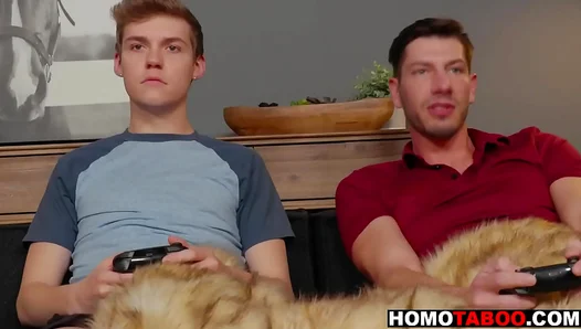 Initiated by My Stepbrother: Forbidden First Time Gay Encounter – 18+
