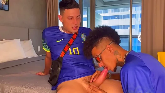 Brazil Celebrates With Wild Intercourse: Joo Mates Hot Interracial Encounter – 18+