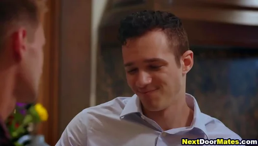 Heartbreak Turned Hot: Cute Guy Swallows Massive Load from Hung Jock – RawPassion 18+