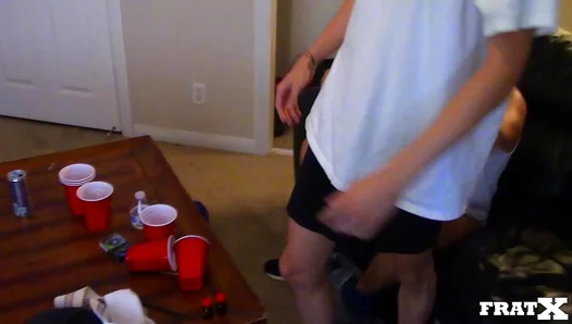 Hot Latin Stallion Overwhelmed in Epic Frat House Gangbang – Real Raw Lust