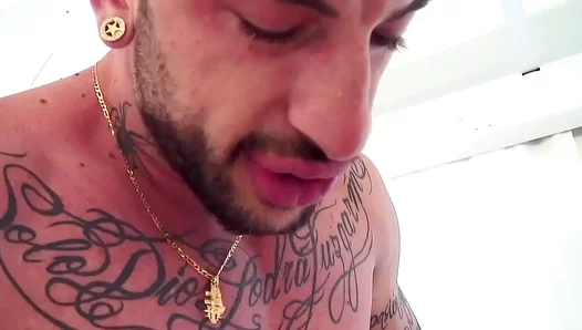Tattooed Temptation: Sergio Fernand Heat Up with Hot Gay Sex – Oral Fixations