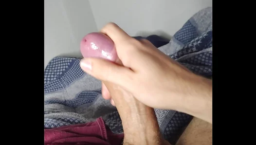 Hard Fast: Soaked Hands, Wild Strokes — Solo Gay Masturbation Fantasy – Big Dick Action