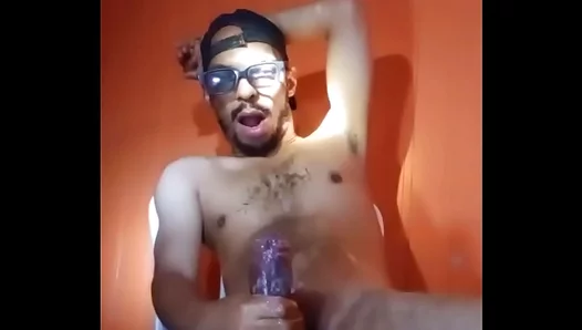 Creamy Load Surprise: Teen Jerks Off with Condensed Milk Cums Hard – 18+