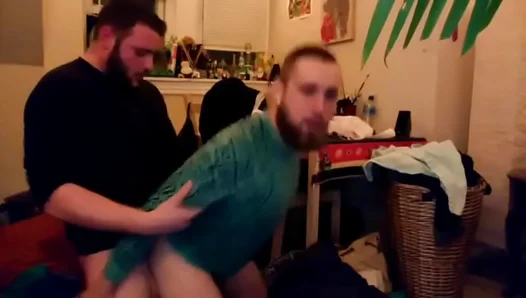 Bearded Stud Thirsts for Rough Sex: Steamy Bareback Encounter Explodes – 18+