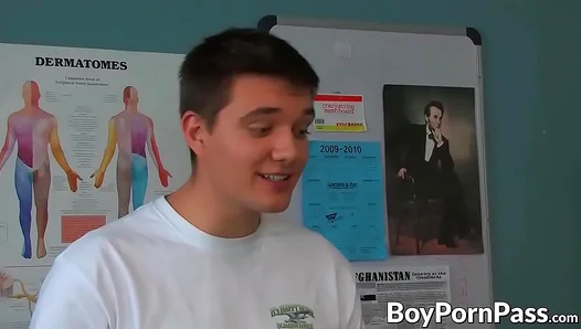 Jordan Dallas Craves Rough Anal Dirty Blowjobs After Skipping Art Class – 18+