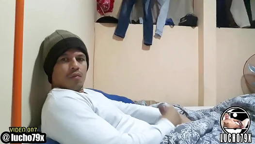 Latino Hunk Binds Himself, Jerks Off Hot Heavy – NaughtyLads 18+