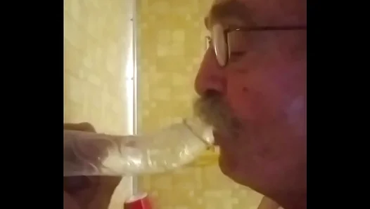 Old Florida Stud Rides Hard—Solo Session with Massive Black Cock – 18+