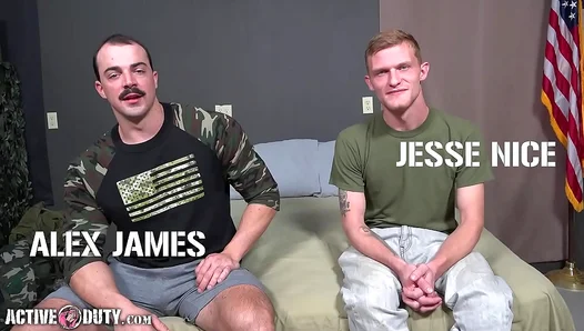 Hard Bodies Collide: Soldiers Lose Control in Hot Bareback Passion – GayArmyFlix 18+