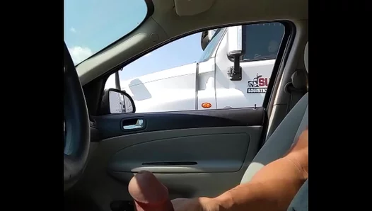 Truckers Fuel Their Fire: Solo Cravings Turn into Steaming Voyeur Moments – XXXTapes 18+
