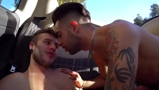 Allen Kings Huge Inked Pole Dominates Steamy Threesome Action – 18+