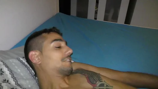 Massive Israeli Stallion Jerks Off Huge Erect Cock – Fiery Solo Session