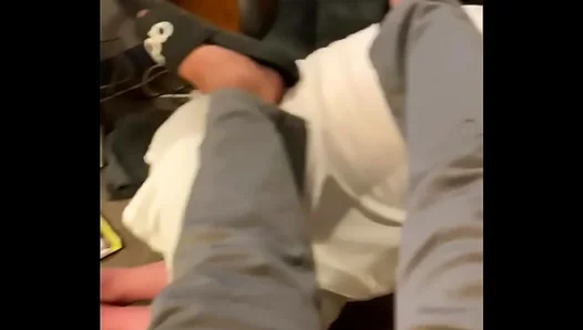 Young Sub Gives In To Pleasure As James Personal Footstool — PowerTrip 18+