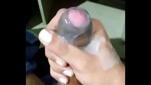 Dark-Haired Stud Takes Rock-Hard Cock in Hot Gay Ride – 18+