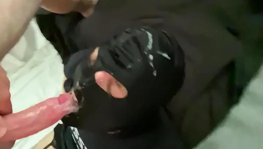 Deep Throat Heaven: Eager Boy Gags Hard for Big Dick Glory Load – 18+ Shemale Fun