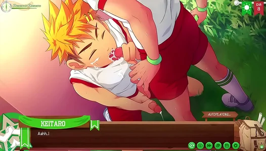 Hiro Goes Wild with Hot Blowjob Action in Steaming 2D Gay Teens Scene – 18+