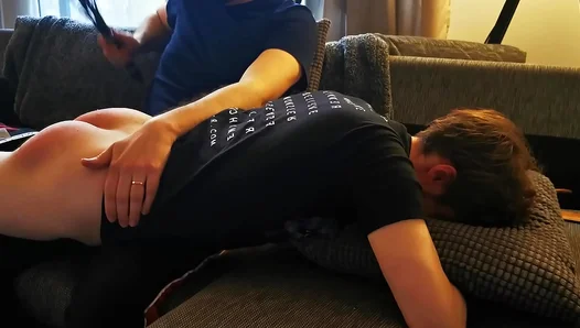 First Time Fun: Naughty Twink Takes Spanking Then Begs for More – HomegrownXXX 18+
