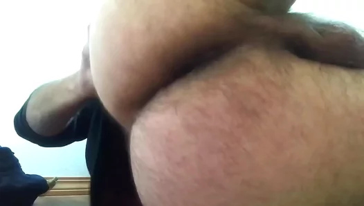Hairy Beast Moans Loud as He Jacks Off in Steaming Sauna — GayAmateurPOV 18+