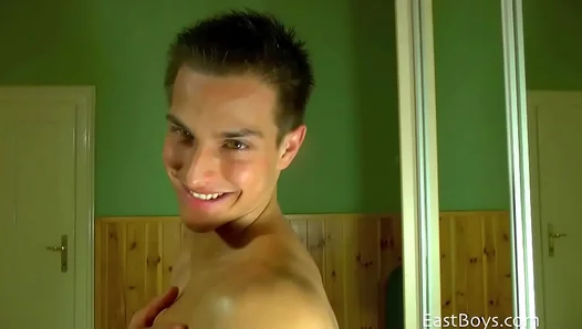 Pierre Shows Off His Rock-Hard Body in Steamy Solo Strip Session – 18+