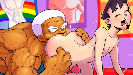 Cute Cartoon Boys Explore First-Time Anal Fun – Hot Animation 18+