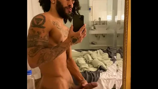 Morning Heat: Guy Jerks Off His Massive Hard-on Then Explodes – 18+