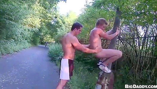 Alex Jack Ryder Goes All In — Wild Outdoor Public Sex Heat – 18+