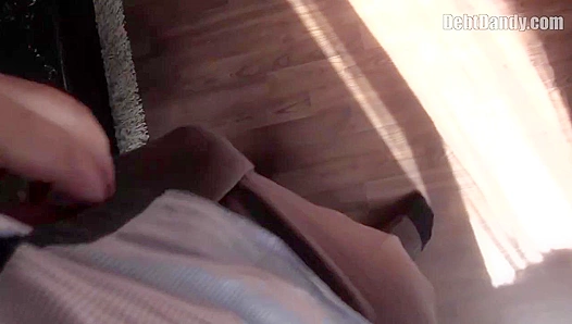 Hung Teenservice: Paying Debts with Blowjobs for Strict Collectors – DebtDandy 18+