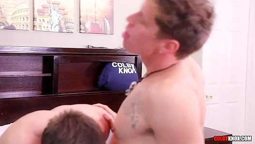 Mason Dean Dominates Troy Accolas Tight Ass — Raw Anal Power Play – Colby Knox