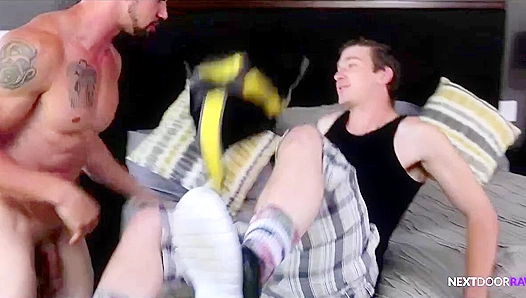 Hairy Ass Spread Wide — Jason Richards Nathan Styles Go Deep – GayPornHub 18+