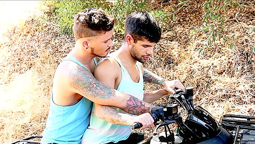Ty Mitchell Rides Seth Knight Hard Outdoors – Hot Gay Sex at NextDoor Raw