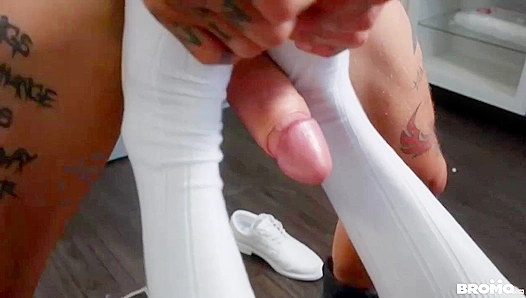 Bo Sinn Dominates Trent King: Raw Lust Tears Through His Suits – Steamy Gay Porn Scene