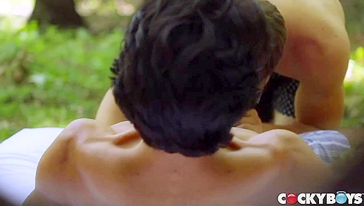 Blake Mitchell Nico Leons Wild Ride: Steamy Outdoor Anal Adventure – 18+