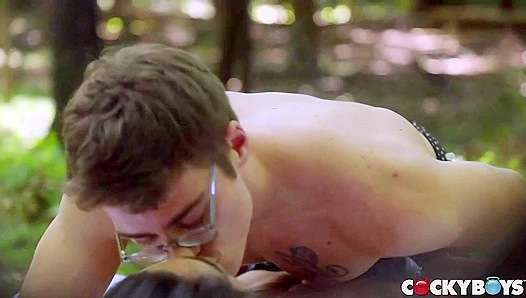 Blake Mitchell Nico Leons Wild Ride: Steamy Outdoor Anal Adventure – 18+