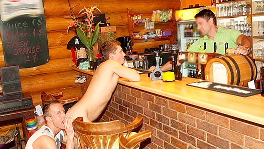 Public Heat: Lukas Pribyl David Coopers Steamy Secret Tryst – Bar Bangers 18+