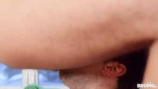 Sweat-Drenched Ride: Drew Dixon Takes Every Inch Post-Workout – Ryan Bones Delivers Raw