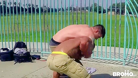 Big Mexican Stud Dominates Hot White Skater Boy — Intense Deep Anal Action