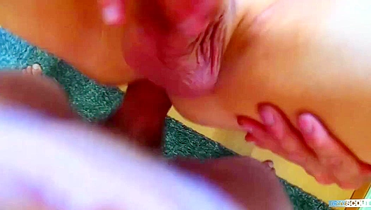 Bald Twink Gags Hard on Thick Dick – Steamy Audition Gone Wild – DirtyScout 18+
